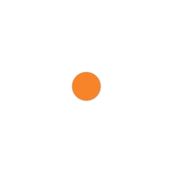 Ergomat Xtreme 20in Diameter Pux Orange, 3PK - DSXP-20-O-KIT