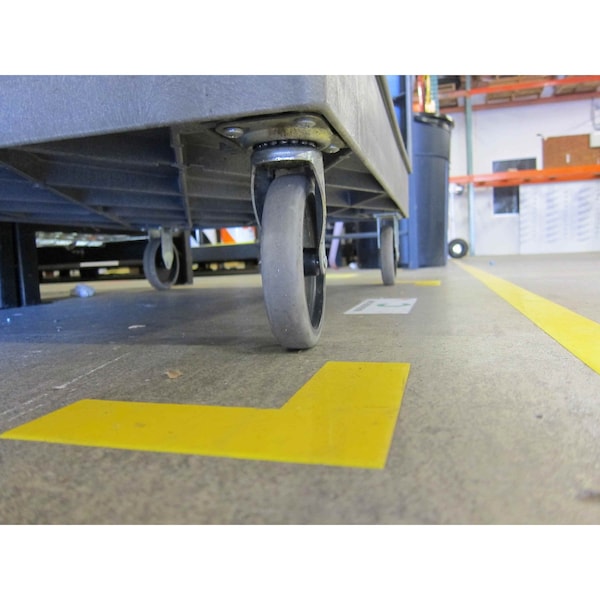 Safetytac Flexible PVC, 4 in W., 4 in L., 35 mil Thickness, 40 PK - STCQ402
