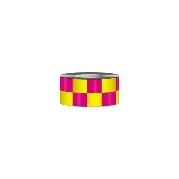 Accuform MARKING TAPE CHECKERBOARD PATTERN 2 in PTM773MGYL - PTM773MGYL