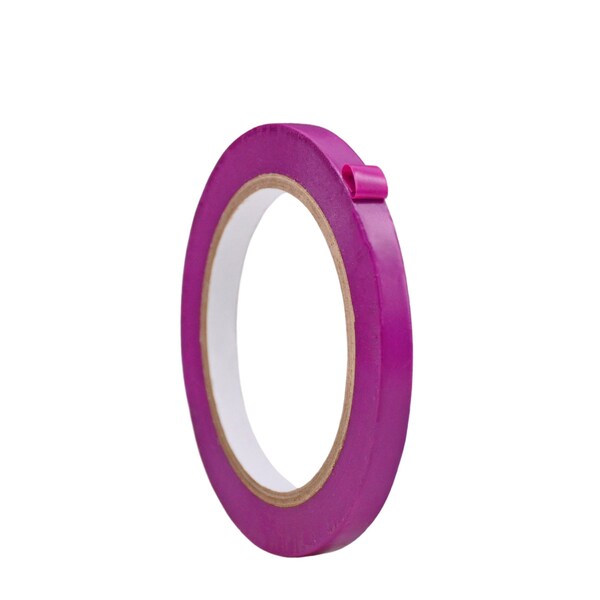 Wod Tape PVC, Purple, 3/8 inch (9mm) W., 6 mil Thickness, 128 PK - WOD VTC366-00375-128-36-PUR