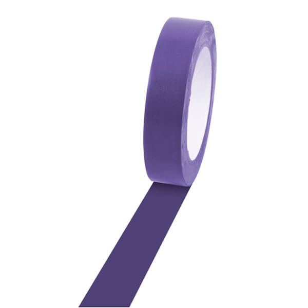 Swivel 1 in. x 60 Yards Vinyl Floor Tape, Purple - SW2542921