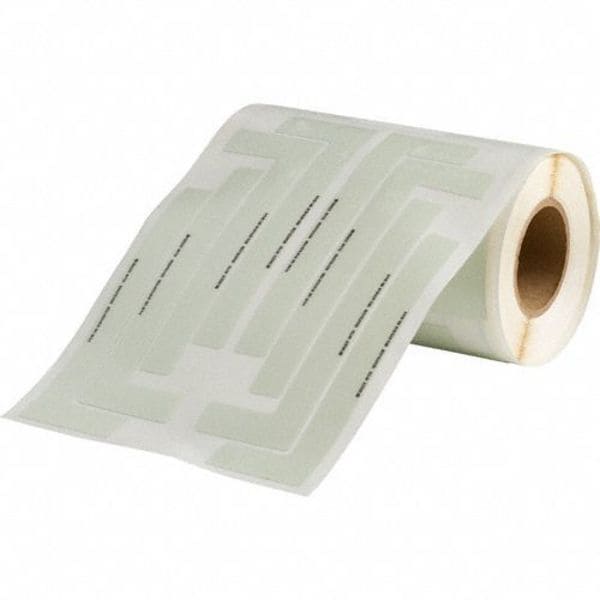 Brady Floor Marking Tape, Antislip Polyester, No Legend, White, 3 in W., 19 mil Thickness, 520 PK - 81735