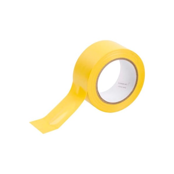 Brady Brady 58200 Aisle Marking Tape, Vinyl, 2"W X 108'L, Yellow - 58200