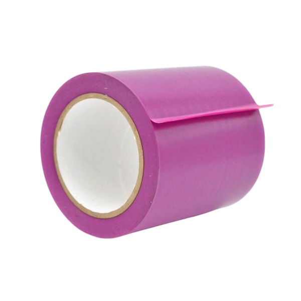 Wod Tape PVC, Purple, 5 inch (120mm) W., 6 mil Thickness, 8 PK - WOD VTC606-05000-8-60-PUR