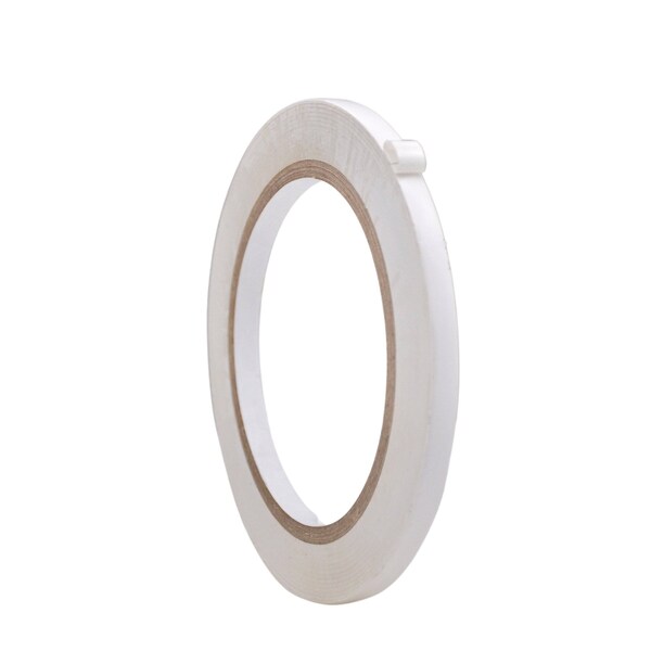 Wod Tape Floor Marking Tape, PVC, White, 1/4 inch (6mm) W., 6 mil Thickness, 192 PK - WOD VTC366-00250-192-36-WHI