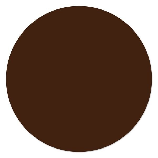 Ergomat Xtreme 6in Diameter Pux Brown, 20PK - DSXP-6-BR-KIT