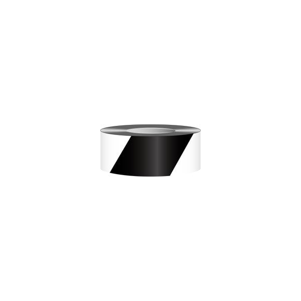 Accuform TAPE MARKING TAPE 2 in x 108 ft COLOR PTM726BKWT - PTM726BKWT