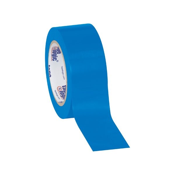 Tape Logic 2'' x 36 yds. Blue Tape Logic Solid Vinyl Safety Tape, 24PK - BUY00019979