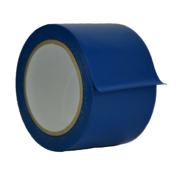 Wod Tape PVC, Sky Blue, 3 inch (72mm) W., 6 mil Thickness, 16 PK - WOD VTC366P-03000-16-36-SBL
