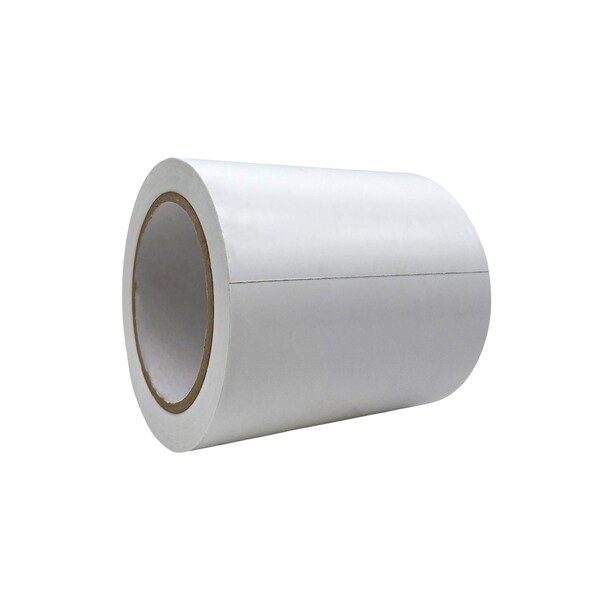 Wod Tape Floor Marking Tape, PVC, White, 5 inch (120mm) W., 6 mil Thickness, 8 PK - WOD VTC366-05000-8-36-WHI