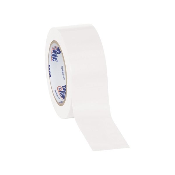 Tape Logic 2'' x 36 yds. White Tape Logic Solid Vinyl Safety Tape, 24PK - BUY00019988