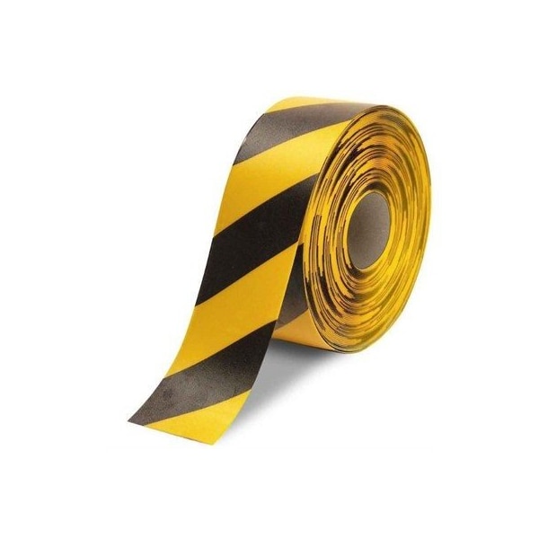 Nmc 50 Mil Heavy Duty Floor Tape, Bk/Yl - HDT4BKYL
