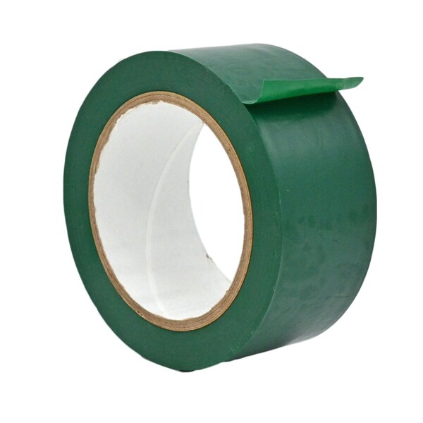 Wod Tape PVC, Emerald Green, 2 inch (48mm) W., 5 mil Thickness, 24 PK - WOD VTC605-02000-24-60-EGR