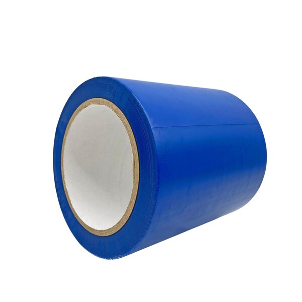 Wod Tape PVC, Dark Blue, 5 inch (120mm) W., 6 mil Thickness, 8 PK - WOD VTC366-05000-8-36-DBL