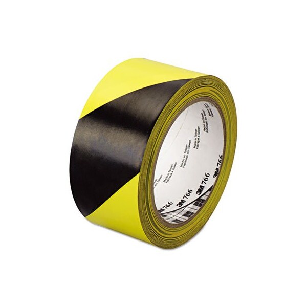 Ors Nasco 766 Hazard Warning Tape, Black/yellow, 2in X 36yds - 02120043181