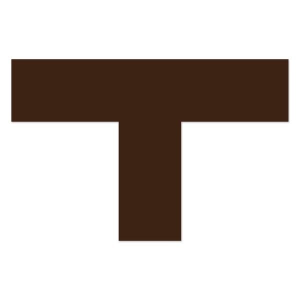 Ergomat DuraStripe Xtreme 4inx6inx2in Tfts Brown, 50PK - DSX-T4-BR-KIT