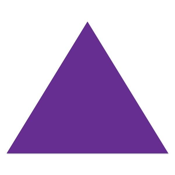Ergomat 12in DuraStripe Xtreme Arrow Head DuraStripe Purple, 15PK - DSX-ARROWHEAD-12-P-KIT