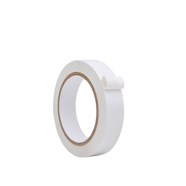 Wod Tape Floor Marking Tape, PVC, White, 1 inch (24mm) W., 6 mil Thickness, 48 PK - WOD VTC366-01000-48-36-WHI
