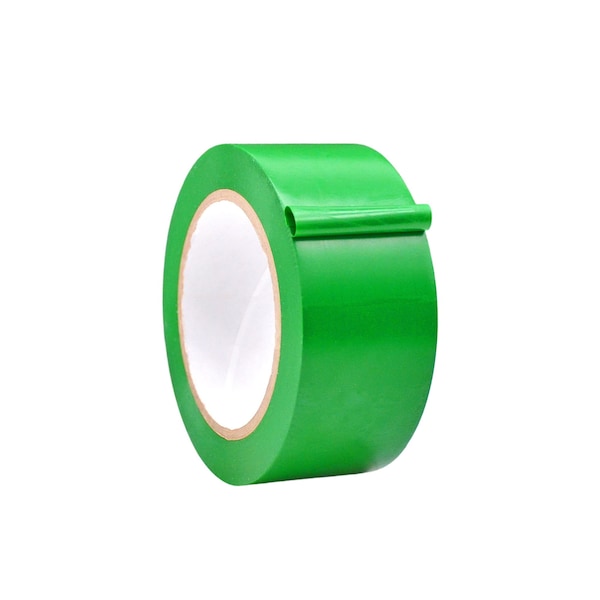 Wod Tape PVC, Kelly Green, 2 inch (48mm) W., 6 mil Thickness, 24 PK - WOD VTC366-02000-24-36-KGR