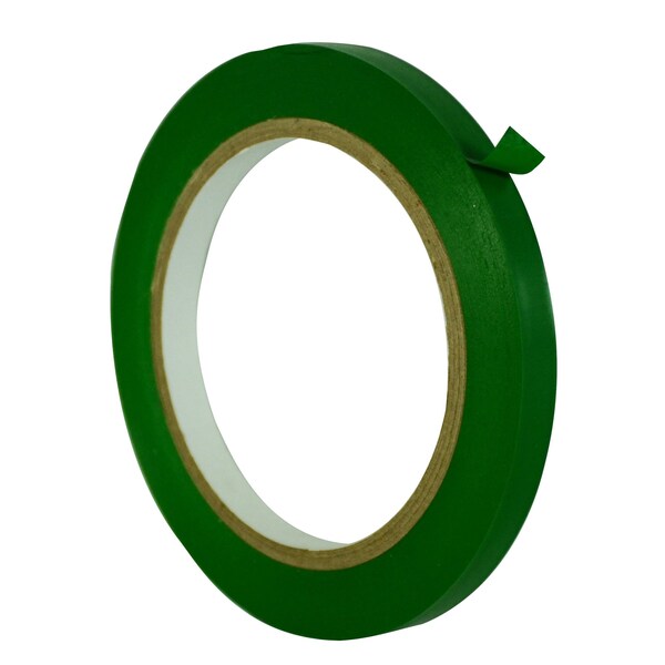 Wod Tape PVC, Kelly Green, 1/2 inch (12mm) W., 6 mil Thickness, 96 PK - WOD VTC606-00500-96-60-KGR