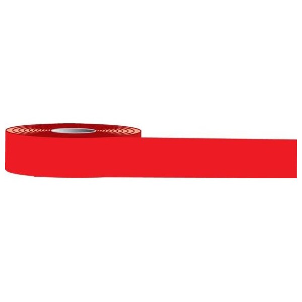 Accuform PLASTIC BARRICADE TAPE RED 3 in x MPT200BLNKR - MPT200BLNKR