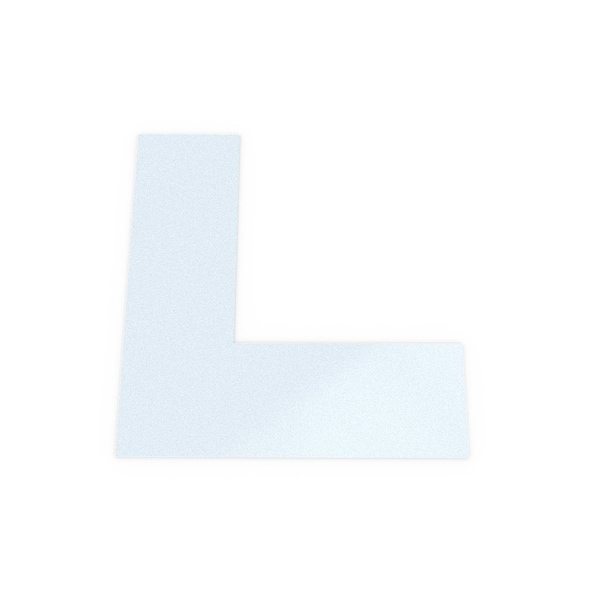 Smart Stripe Smart Stripe Corners, Vinyl film, 2 in W., 2 in L., 4 mil Thickness, 200 PK - SSCQ202