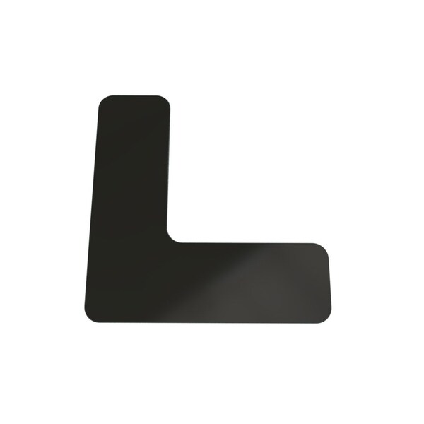 Safetytac Flexible PVC, 6 in W., 6 in L., 35 mil Thickness, 25 PK - STC603