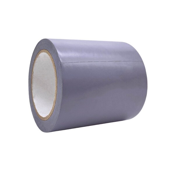 Wod Tape PVC, Gray, 5 inch (120mm) W., 6 mil Thickness, 8 PK - WOD VTC366-05000-8-36-GRA