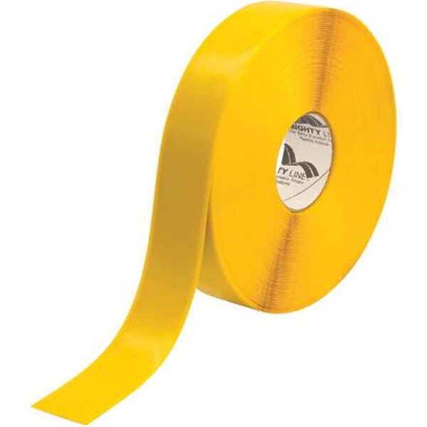 Complementos 2 in. x 100 ft. Yellow Deluxe Safety Tape - Yellow - 2in. x 100 ft. - CO3348572