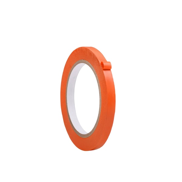 Wod Tape PVC, Orange, 3/8 inch (9mm) W., 6 mil Thickness, 128 PK - WOD VTC366-00375-128-36-ORA