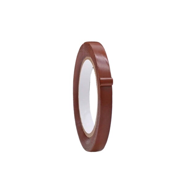 Wod Tape PVC, Dark Brown, 1/2 inch (12mm) W., 6 mil Thickness, 96 PK - WOD VTC366-00500-96-36-DBR
