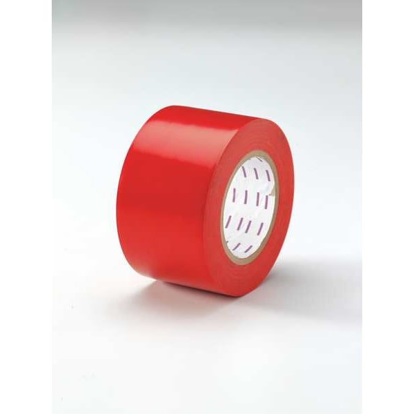 Zoro Select Floor Marking Tape, vinyl, No Legend, Blue, 3 in W., 5 mil Thickness - 8A383