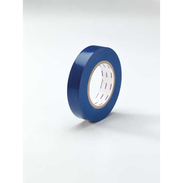 Zoro Select Floor Marking Tape, vinyl, No Legend, Black, 1 in W., 5 mil Thickness - 3YRY8