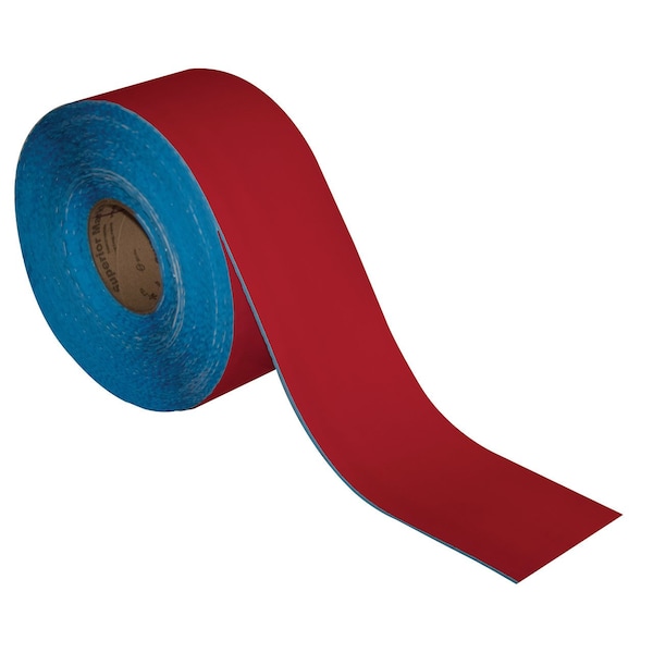 Superior Mark Floor Marking Tape, 4in x 100Ft , Red - IN-40-204I