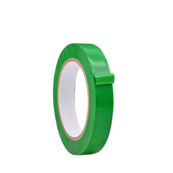 Wod Tape PVC, Kelly Green, 1 inch (24mm) W., 6 mil Thickness, 48 PK - WOD VTC366-01000-48-36-KGR