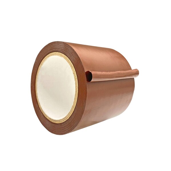 Wod Tape PVC, Dark Brown, 4 inch (96mm) W., 6 mil Thickness, 12 PK - WOD VTC366-04000-12-36-DBR