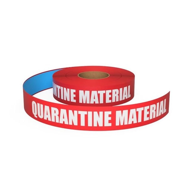 Ergomat Durastripe In-Line Printing 4in x 50ft Red - QUARANTINE MATERIAL - DSIL450-R-QUARANTINEMATERIAL