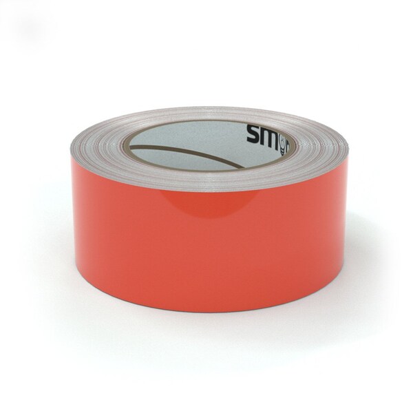 Smart Stripe Carpet Tape, Vinyl film, 2 in W., 75 ft L., 4 mil Thickness - SCT206