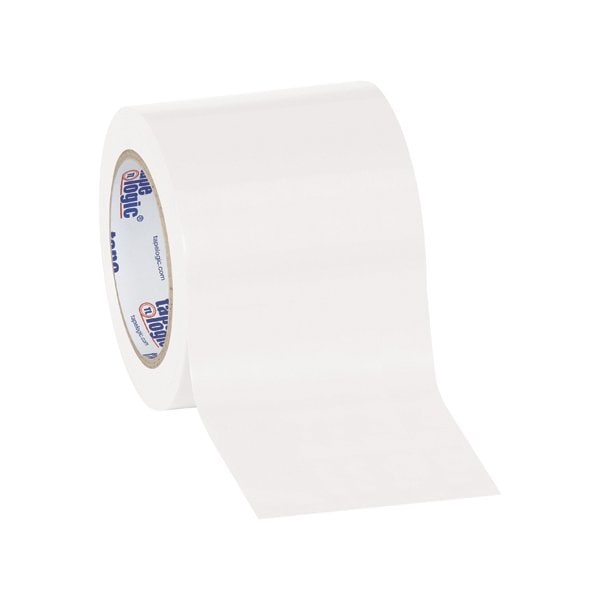 Tape Logic 4'' x 36 yds. White Tape Logic Solid Vinyl Safety Tape, 12PK - BUY00024518