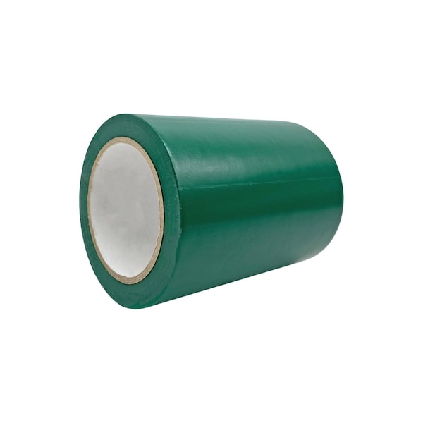 Wod Tape PVC, Emerald Green, 6 inch (144mm) W., 6 mil Thickness, 8 PK - WOD VTC366-06000-8-36-EMG