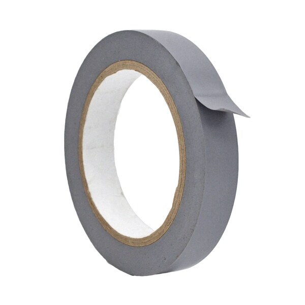 Wod Tape PVC, Gray, 3/4 inch (18mm) W., 6 mil Thickness, 64 PK - WOD VTC606-00750-64-60-GRA