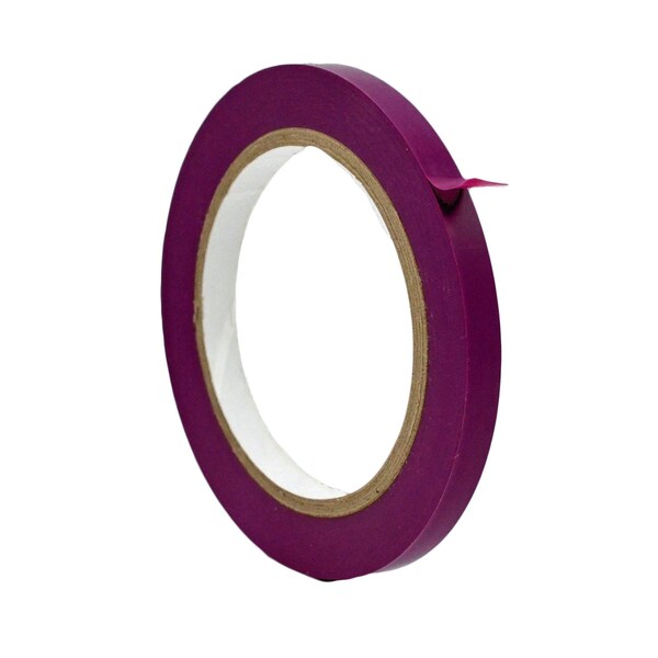 Wod Tape PVC, Purple, 3/8 inch (9mm) W., 6 mil Thickness, 128 PK - WOD VTC606-00375-128-60-PUR
