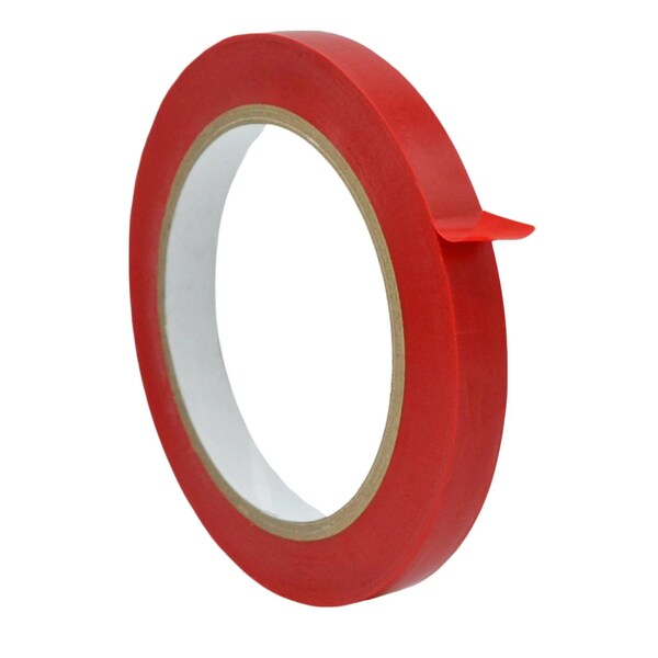 Wod Tape Floor Marking Tape, PVC, Yellow, 1/2 inch (12mm) W., 6 mil Thickness, 96 PK - WOD VTC366P-00500-96-36-YEL