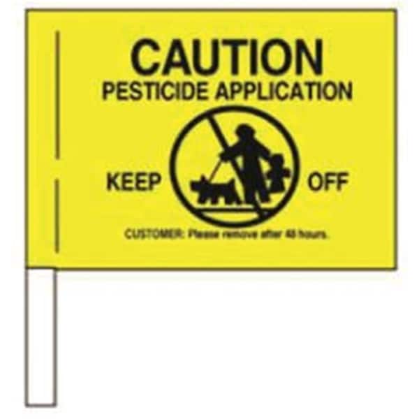 Blackburn Flag Economical Grounds Maintenance Flags - P454 Y/B SC5977