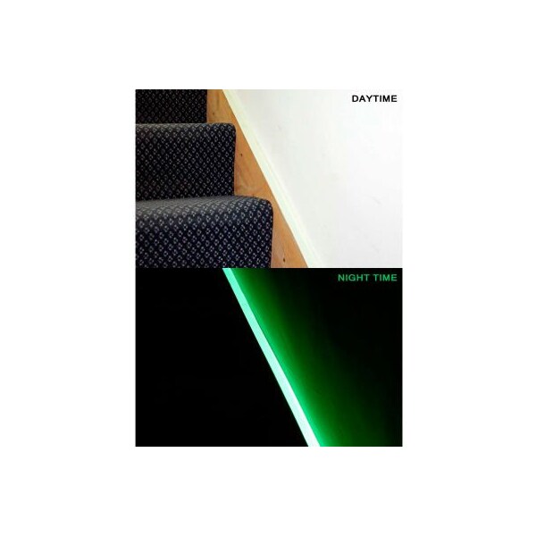 Heskins Llc Heskins Photoluminescent Egress Tape, Glow In The Dark, 1" x 30' - XUA¬†8101002500010.00