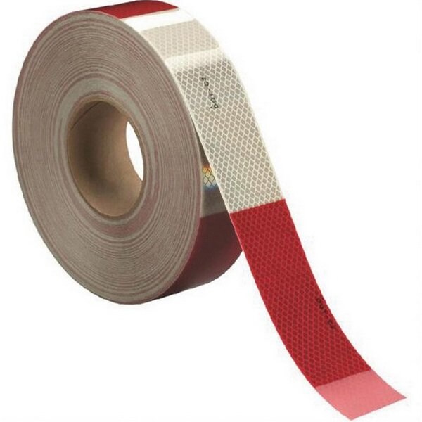 3M 3M Diamond Grade Conspicuity Mrkng Rl 983-326 PN67535 Red/White, 2 inx150 ft - 7000004885