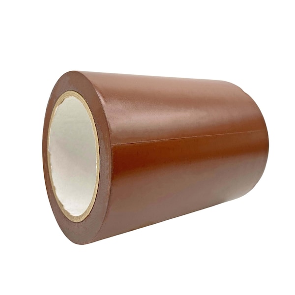 Wod Tape PVC, Dark Brown, 49 inch (1250mm) LOG W., 5 mil Thickness - WOD VTC605-49000-LOG-60-DBR