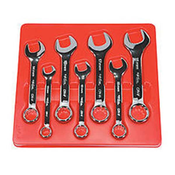 Llave Combinada Corta Métrica de Pulido Alto de 12 Puntos Keen 12mm - KE79584