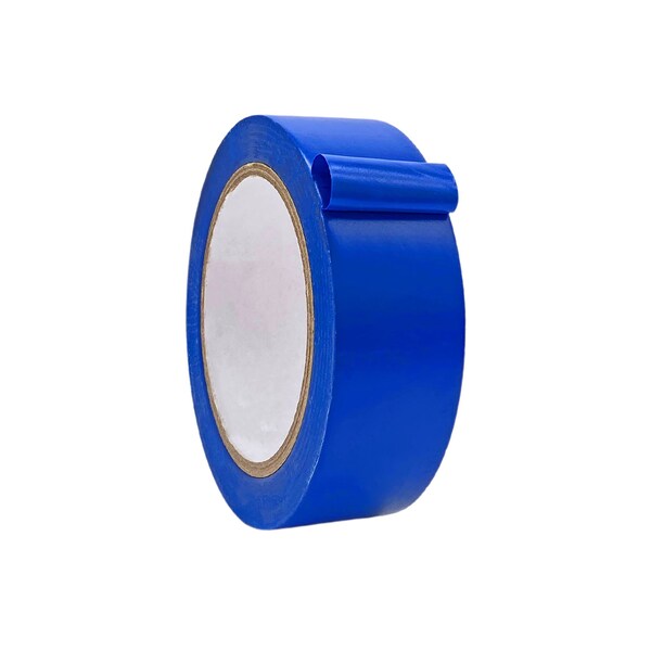 Wod Tape PVC, Dark Blue, 1.5 inch (36mm) W., 6 mil Thickness, 32 PK - WOD VTC366-01500-32-36-DBL