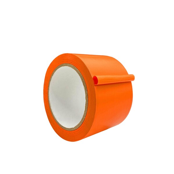 Wod Tape PVC, Orange, 3 inch (72mm) W., 6 mil Thickness, 16 PK - WOD VTC366-03000-16-36-ORA